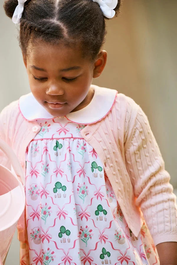 Sleeveless Mary Dal Dress - Boxwoods & Bows Girl Dress Beaufort Bonnet 