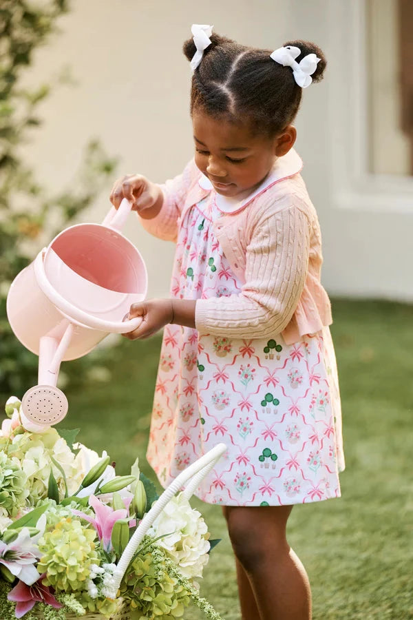 Sleeveless Mary Dal Dress - Boxwoods & Bows Girl Dress Beaufort Bonnet 
