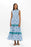 Sleeveless Smocked Maxi Dress - Poppy Blue Womens Dress Oliphant 
