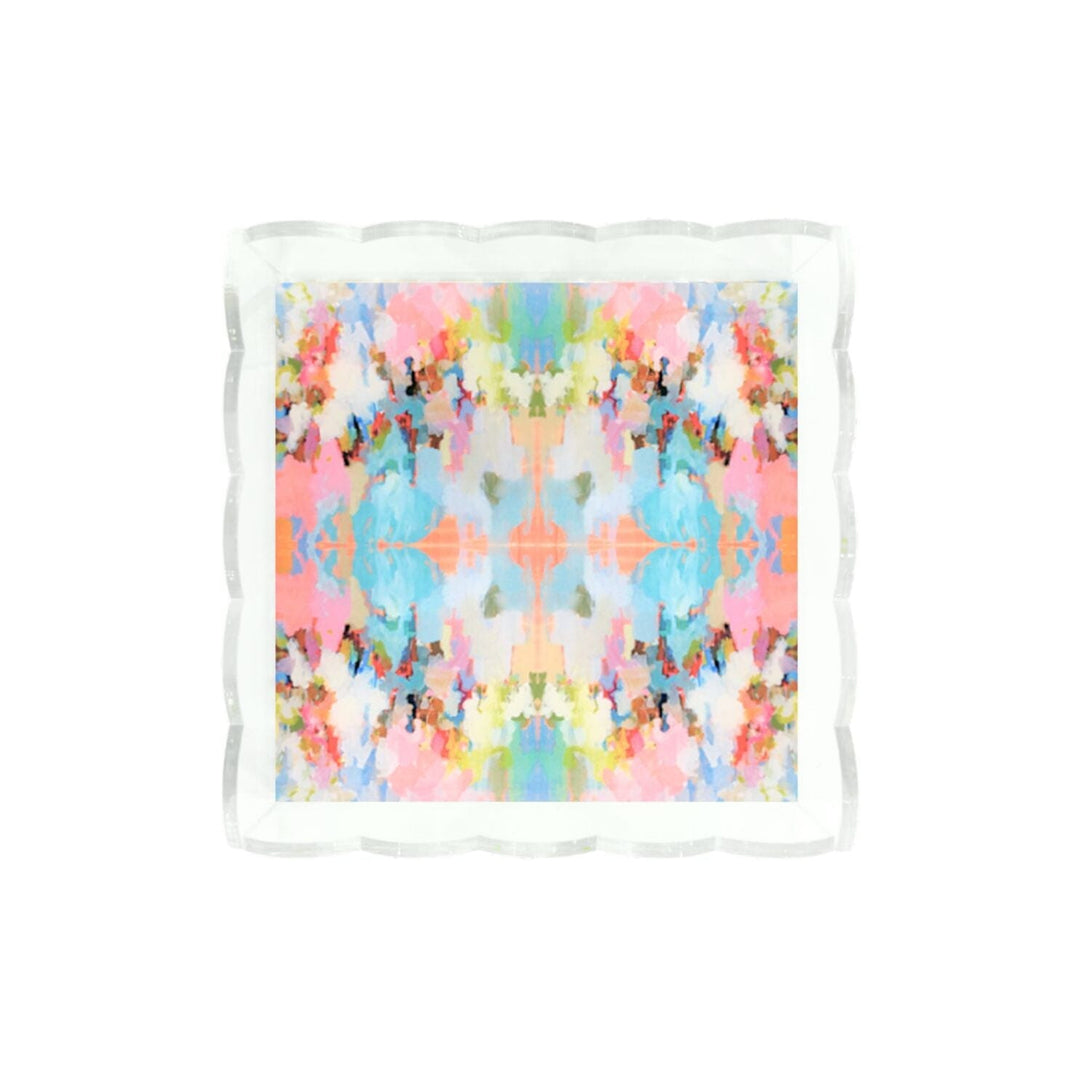 Small Scalloped Tray - Brooks Avenue Decorative Tray Laura Park Design 