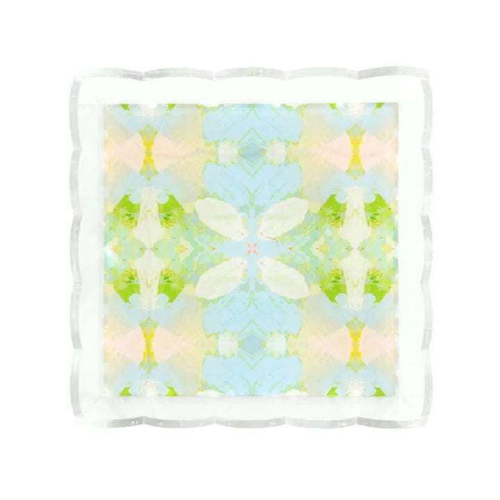 Small Scalloped Tray - Elephant Falls Decorative Tray Laura Park Design 