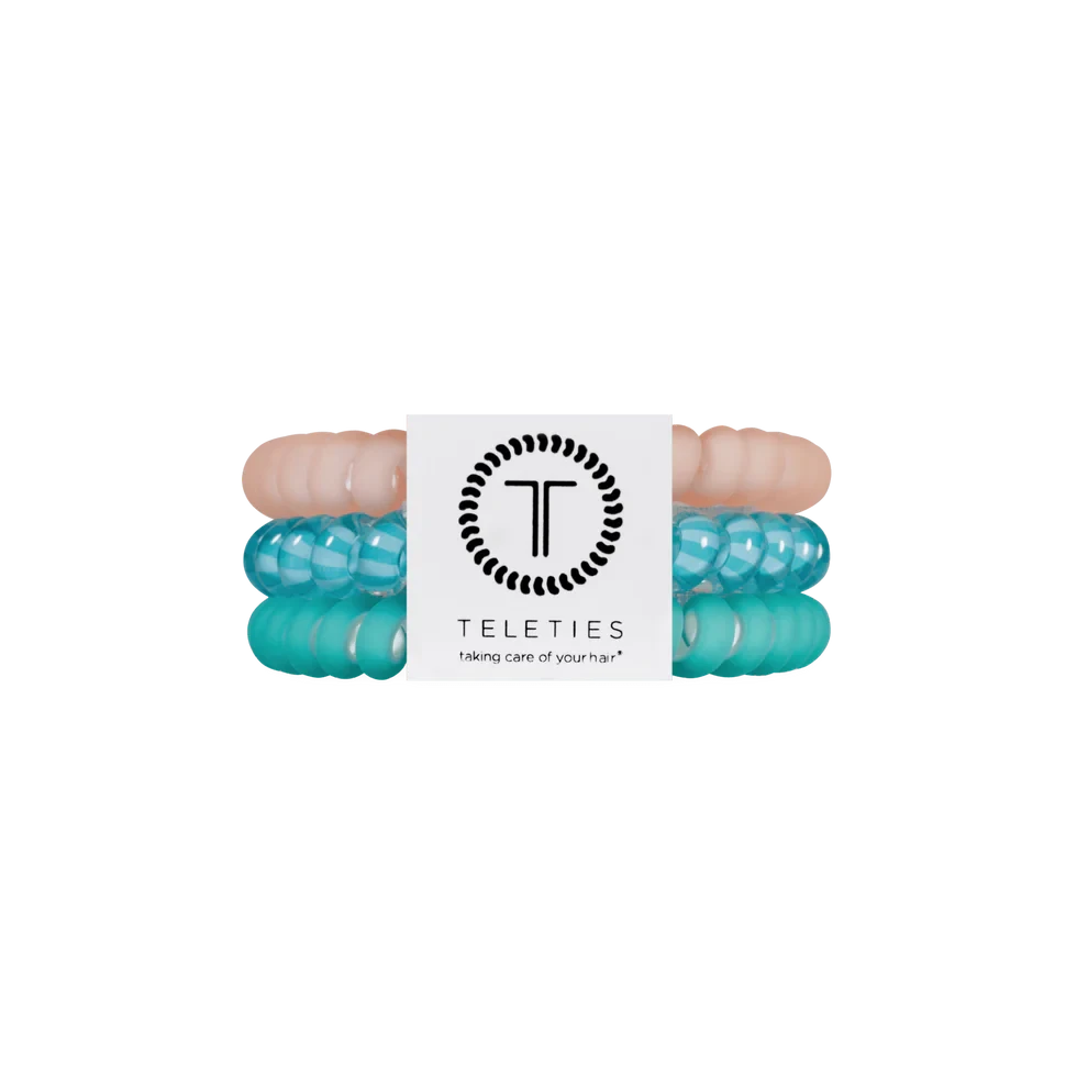 Small Teleties Womens Hair Accessory Teleties Splash Zone 