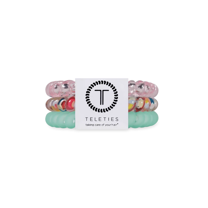 Small Teleties Womens Hair Accessory Teleties Spring Splash 