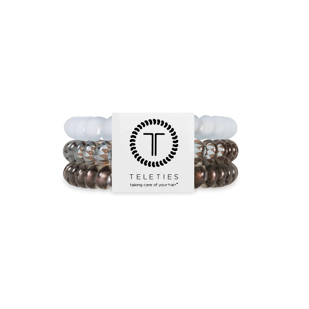 Small Teleties Womens Hair Accessory Teleties Truly Taupe 