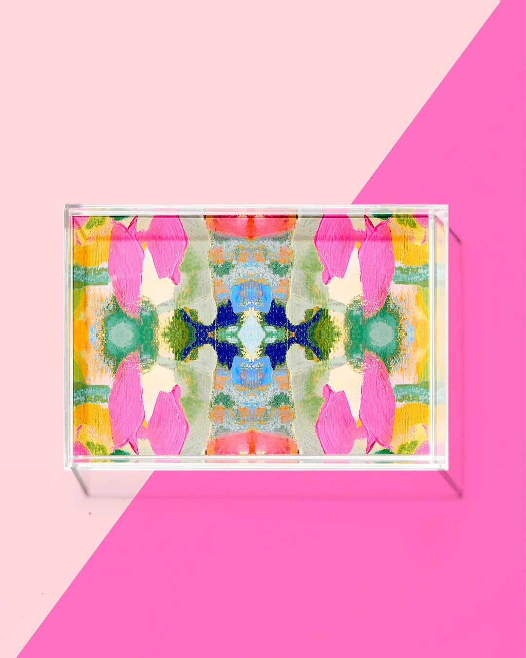 Small Tray - Laura Park x Tart - Pink Paradise Decorative Tray Tart By Taylor 