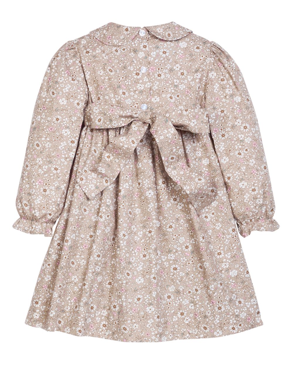 Smocked Charlotte Dress - Camden Floral Girl Dress Little English 