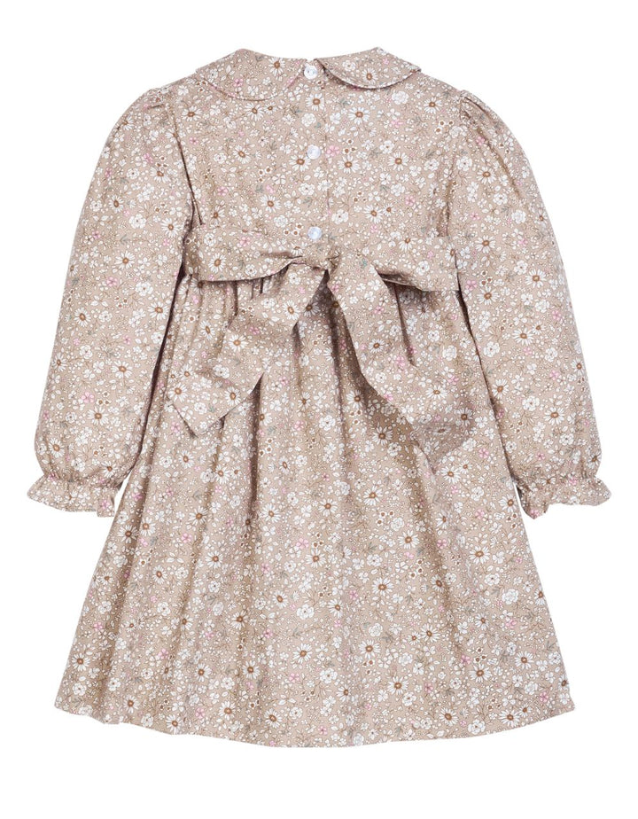 Smocked Charlotte Dress - Camden Floral Girl Dress Little English 