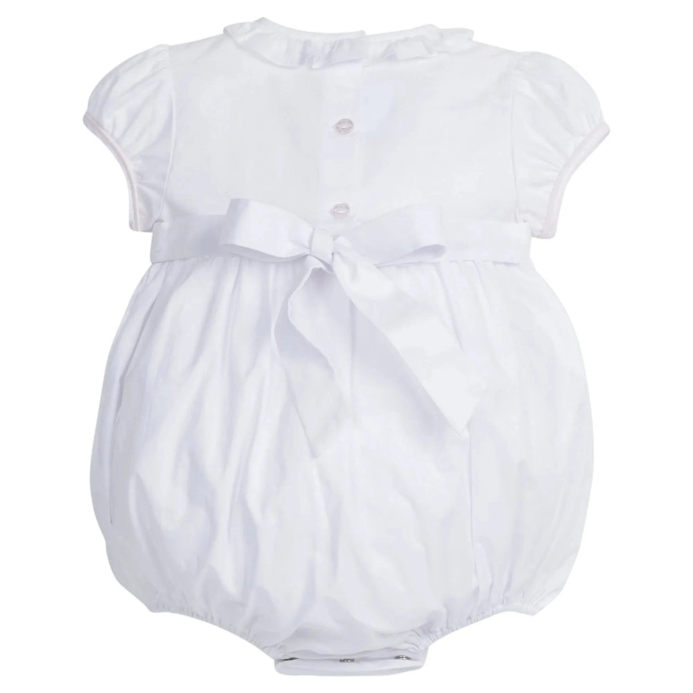 Smocked Claiborne Bubble - Rosebuds Girl Bubble Little English 