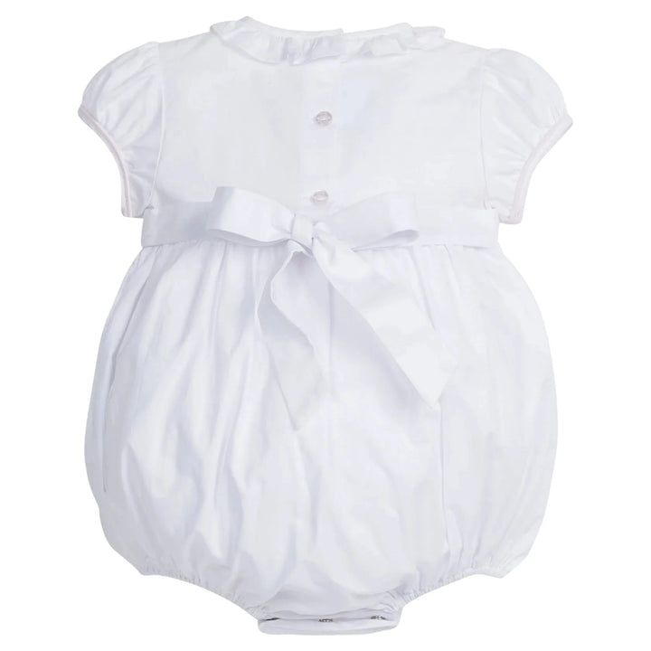 Smocked Claiborne Bubble - Rosebuds Girl Bubble Little English 