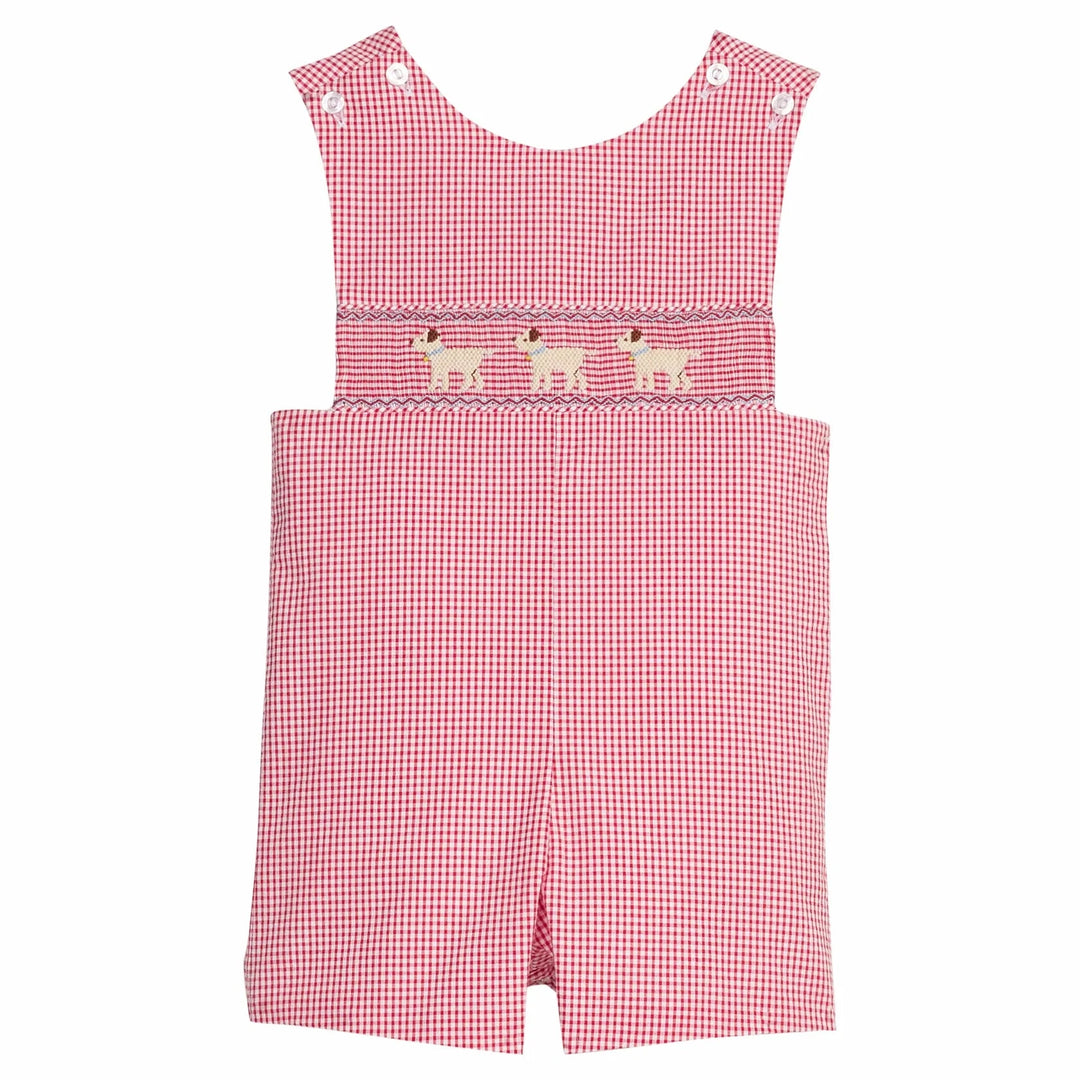 Smocked Shortall - Lab Boy Jon Jon Little English 
