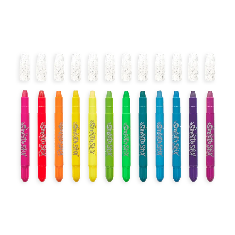 Smooth Stix Watercolor Gel Crayons - Set of 24 Coloring Supplies Ooly 