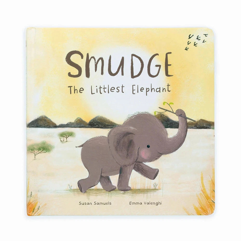 Smudge the Littlest Elephant Book Book JellyCat 