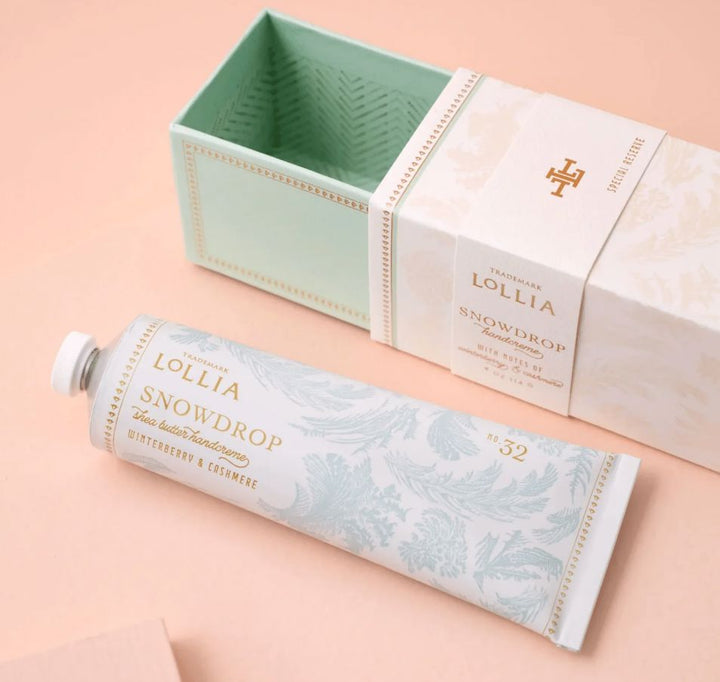 Snowdrop Boxed Handcreme Hand Lotion Lollia 