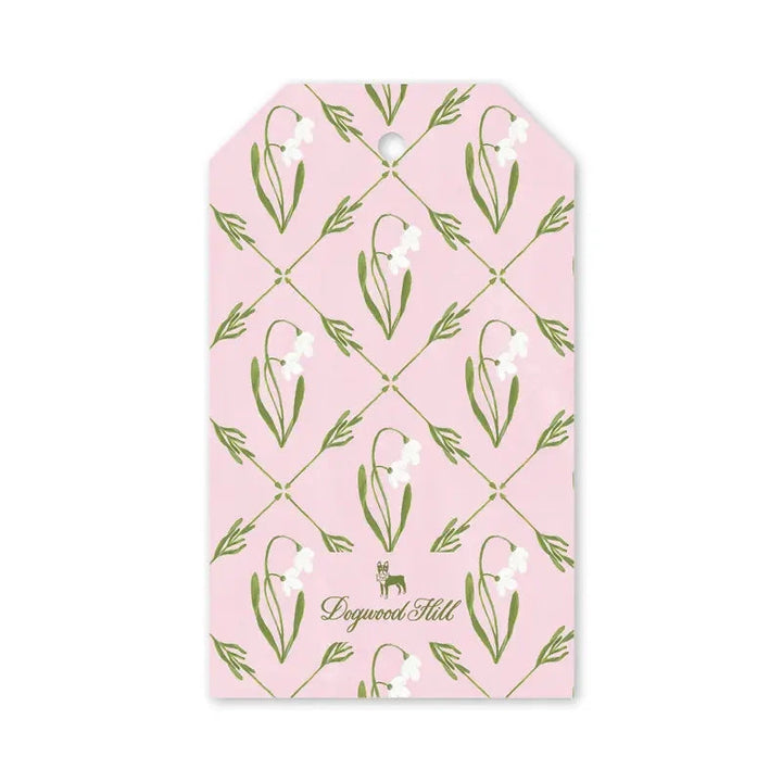 Snowdrop Meadow Pink Gift Tags Gift Tags & Labels Dogwood Hill 