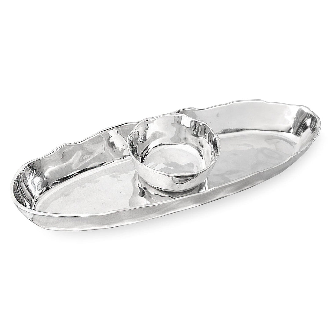 SOHO Brooklyn Deep Oval Chip & Dip Serving Piece Beatriz Ball 