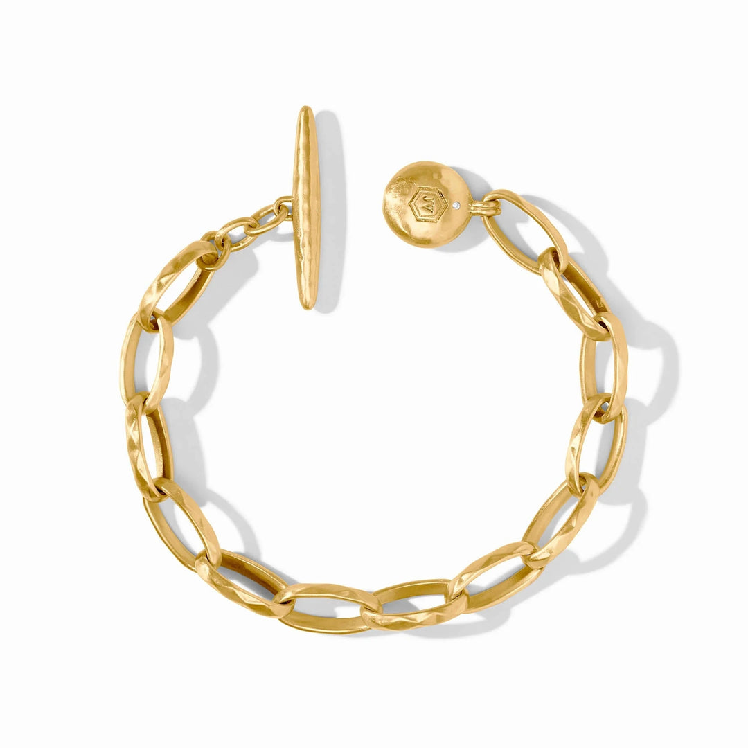 Solara Link Bracelet - Gold Womens Bracelet Julie Vos 