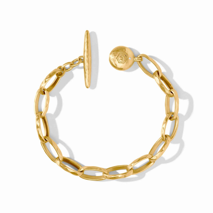 Solara Link Bracelet - Gold Womens Bracelet Julie Vos 