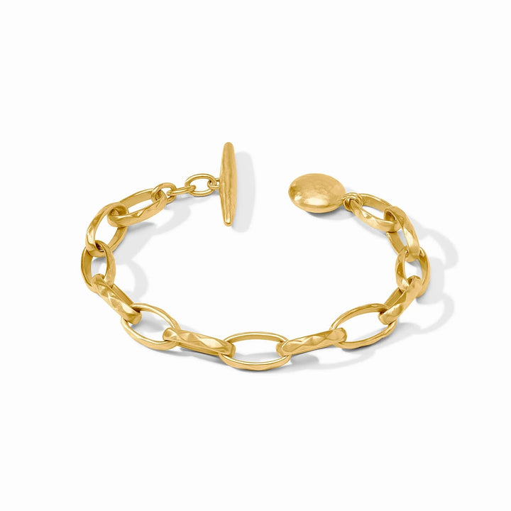 Solara Link Bracelet - Gold Womens Bracelet Julie Vos 