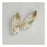 Sonia Scalloped Leather Flat - Gold Children Shoes L'Amour 