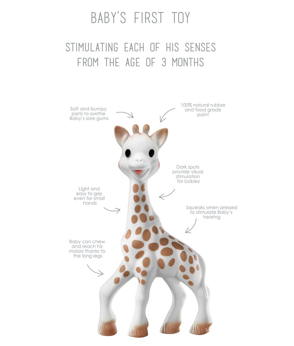 Sophie La Girafe Teething Toy Calisson Toys 
