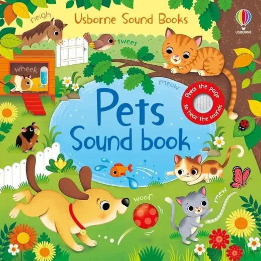 Sounds Board Book - Pets Baby Book Harper Collins 