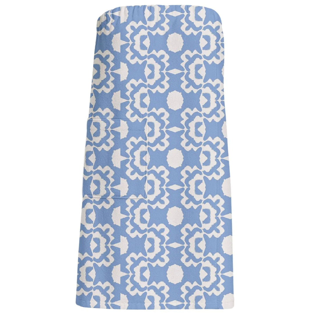 Spa Wrap - Aspen Chambray Spa Wrap Laura Park Design 