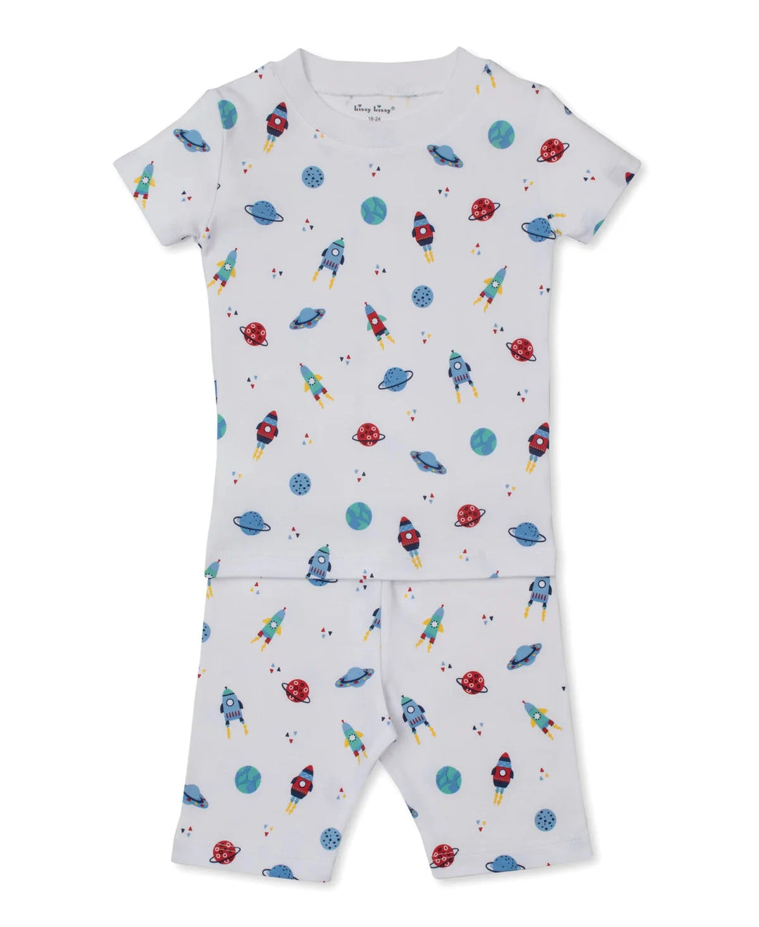 Space Dreams Short Pajama Set Boy Pajamas Kissy Kissy 