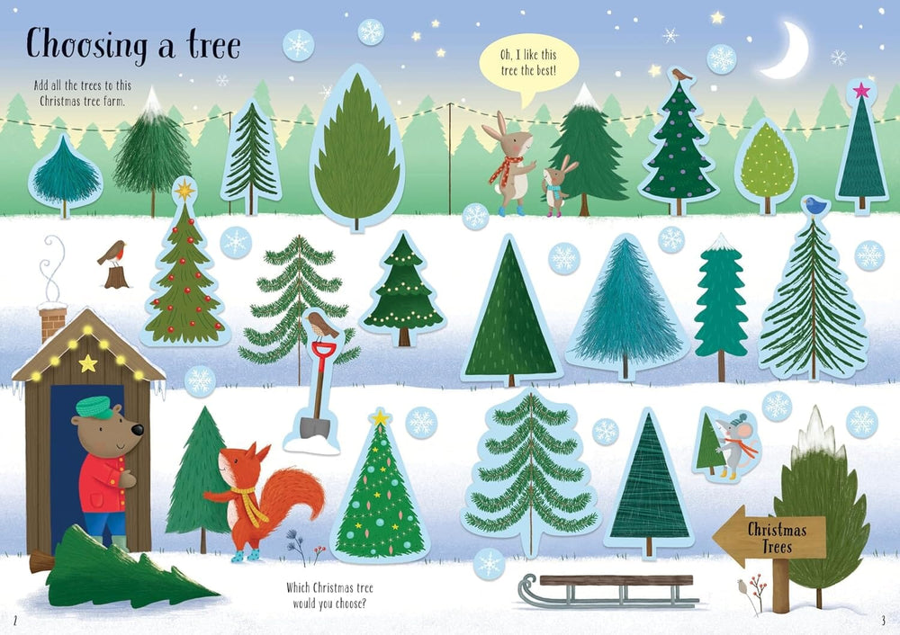 Sparkly Christmas Trees Book Harper Collins 