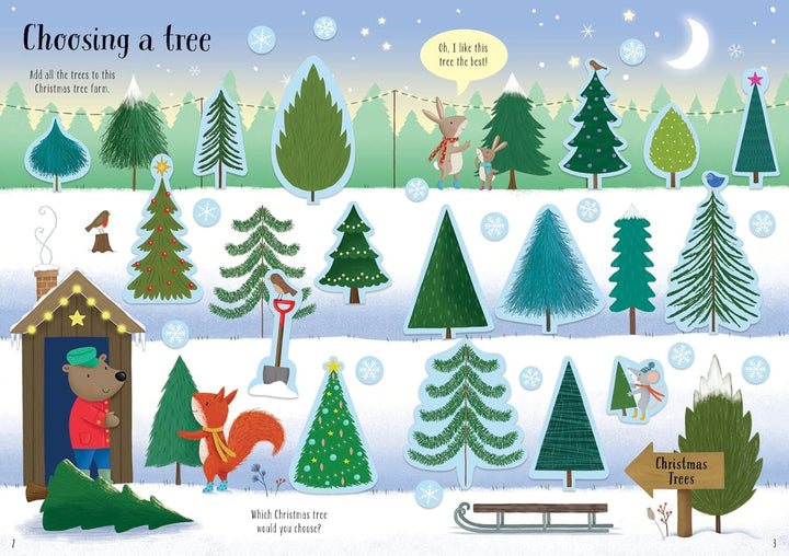 Sparkly Christmas Trees Book Harper Collins 