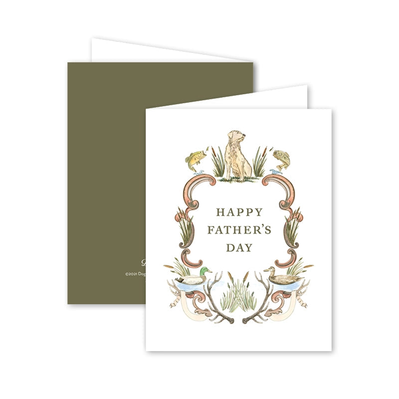 Sportsman Father's Day Card Greeting Card Dogwood Hill 