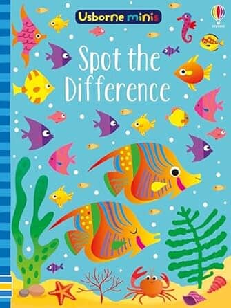 Spot the Difference Mini Activity Book Book Harper Collins 