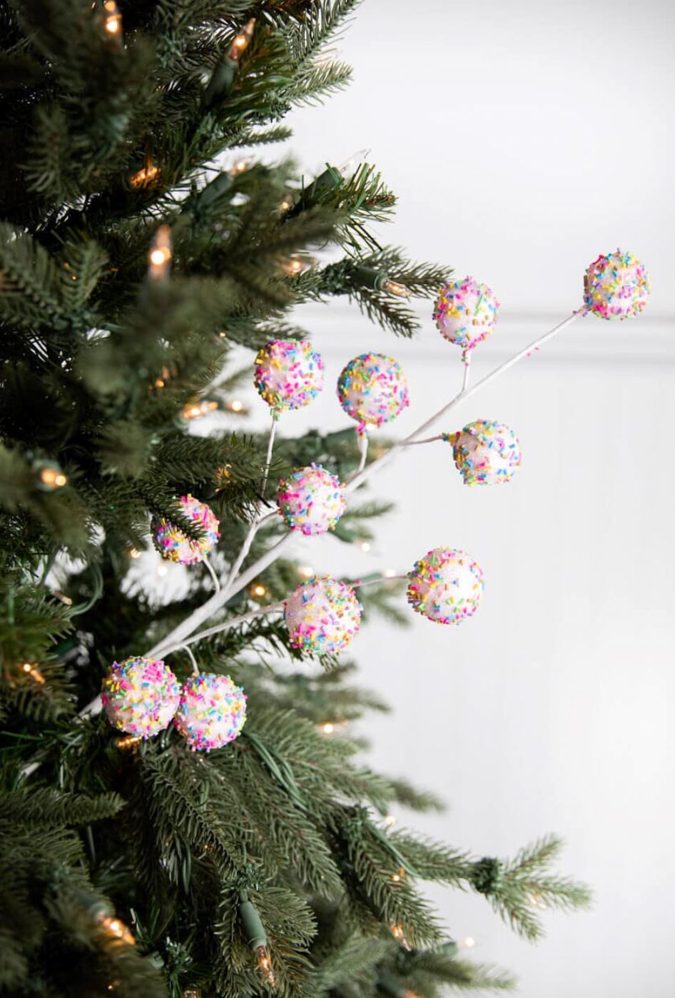 Sprinkle Covered Ball Spray - 27" Ornament David Christopher 