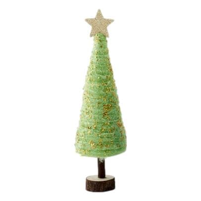 Spun Cotton Tree - Large - Mint Christmas Decor 180 Degrees 
