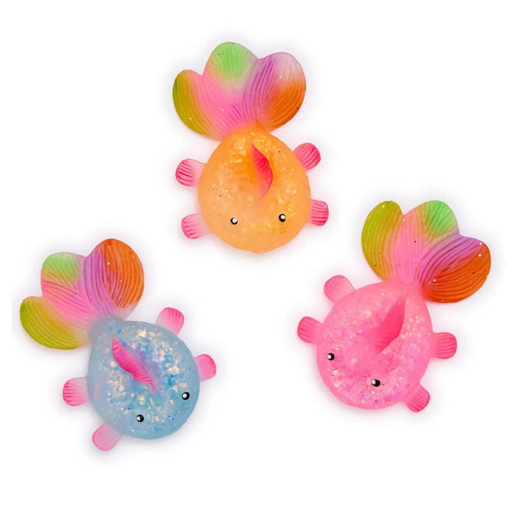 Squishy Glitter Fish Toy Activity Toy Two's Company 