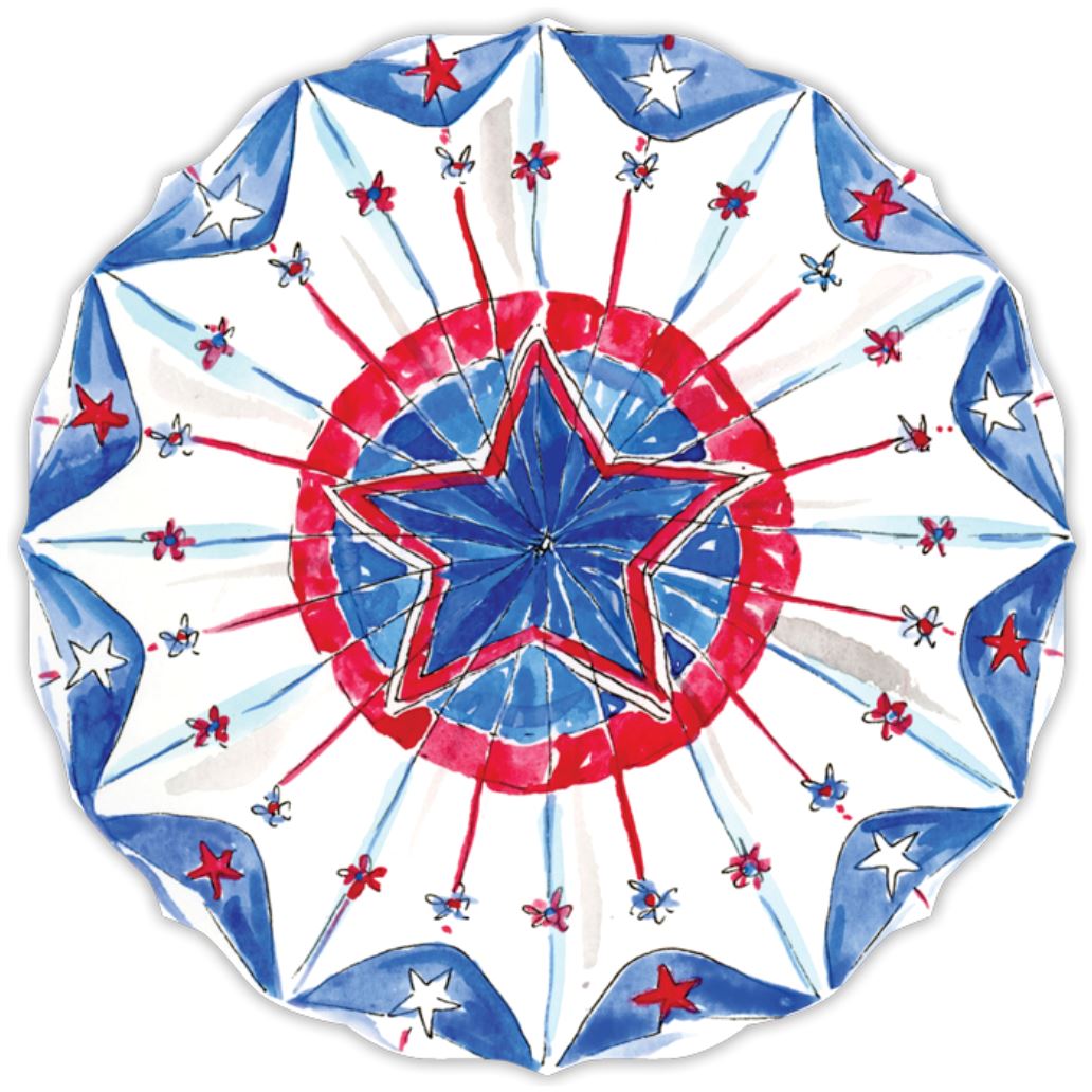 Star Pinwheel Paper Placemats Placemats Rosanne Beck 