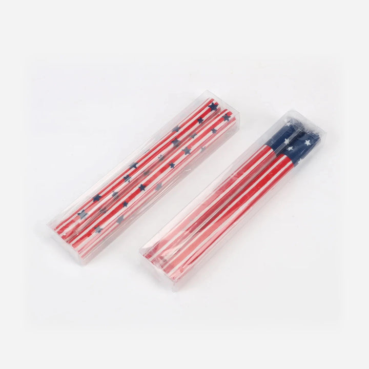 Star Spangled Taper Candle Candle 180 Degrees 