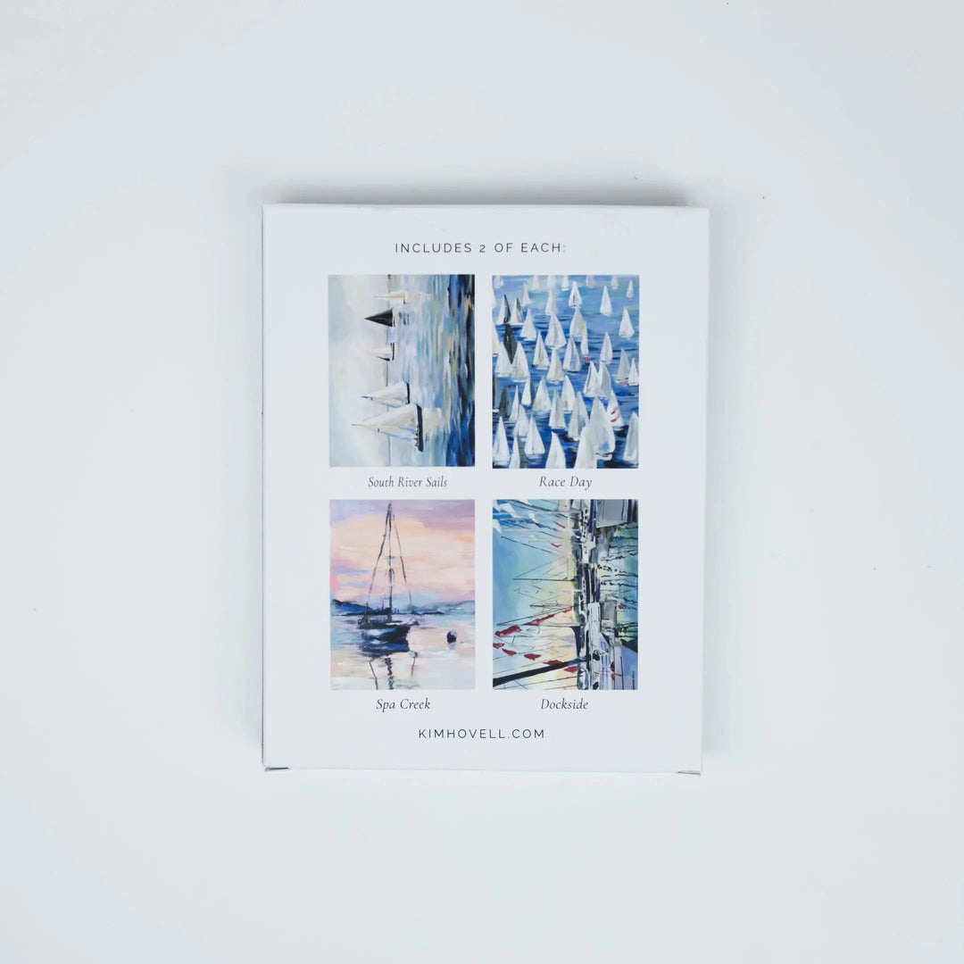 Stationery Set - Sailboat Assortment Stationery Kim Hovell 