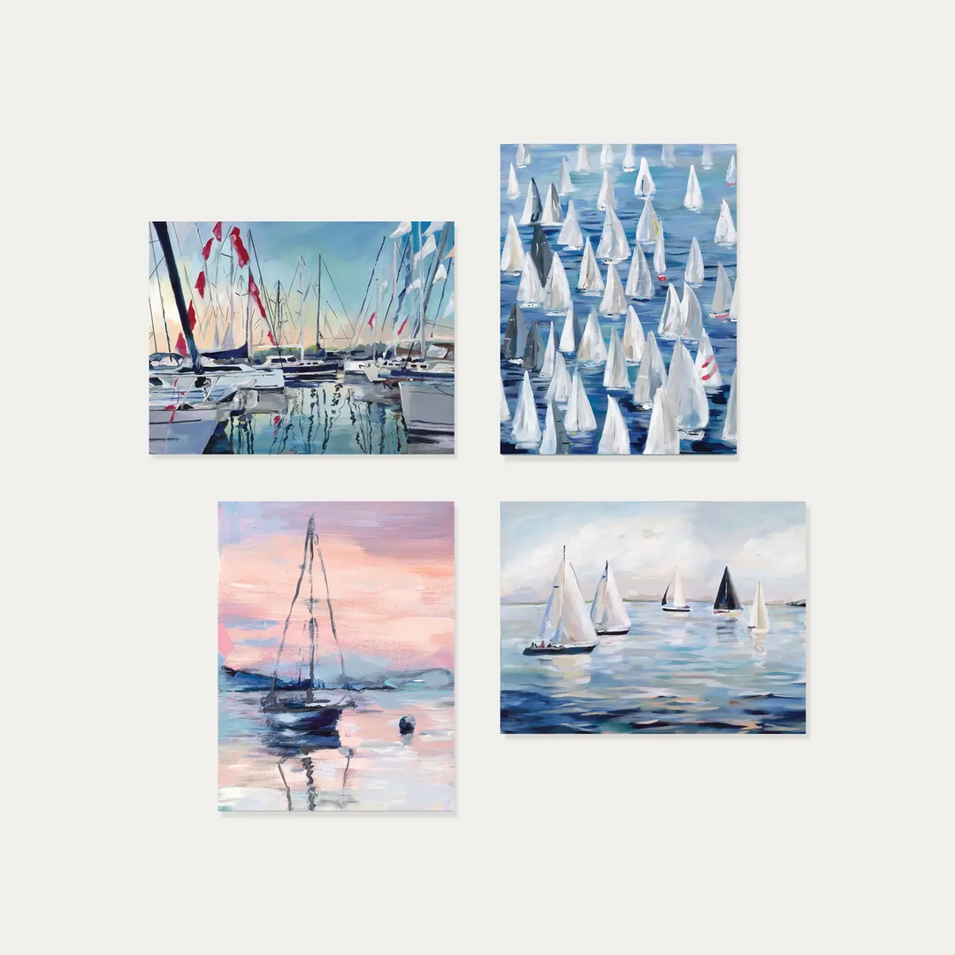 Stationery Set - Sailboat Assortment Stationery Kim Hovell 