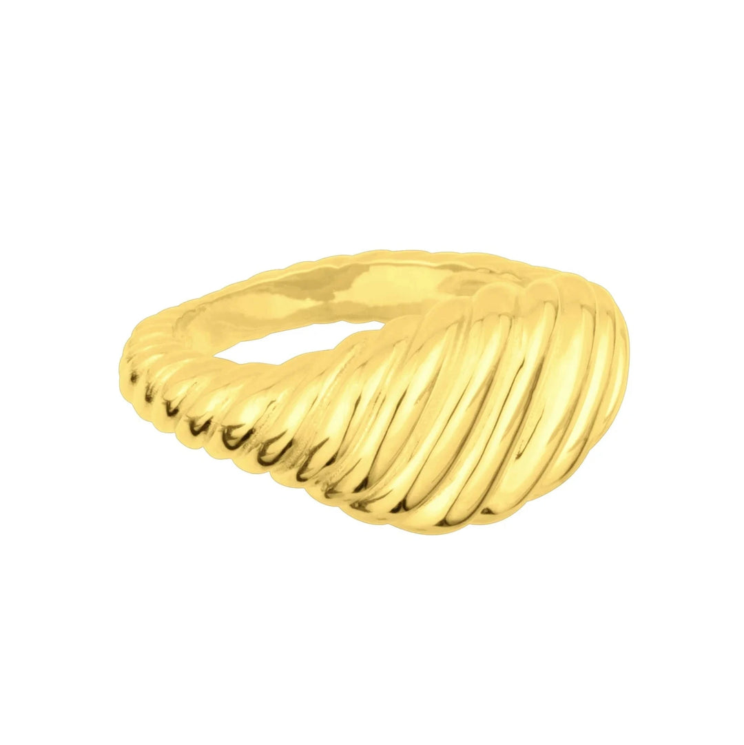 Stella Signet Ring Gold Womens Ring FYB 