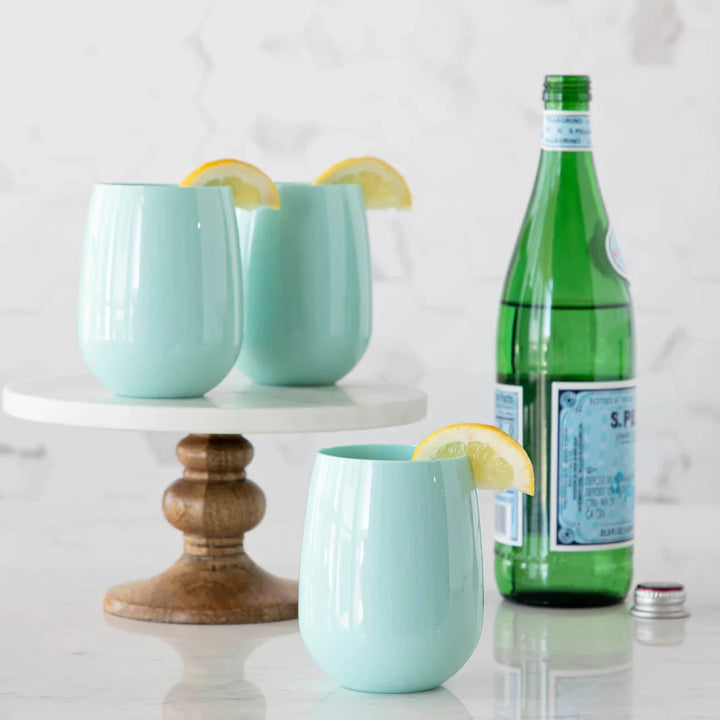 Stemless Wine SymGlass Stemless Wine Glass Hester and Cook 