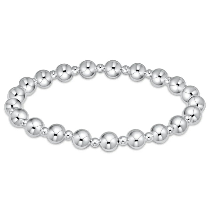 Sterling Silver - Classic Grateful Bracelet Womens Bracelet ENewton 6mm 