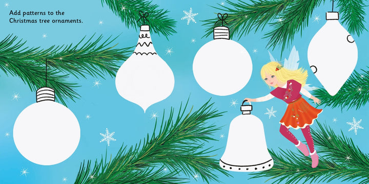 Sticker Dolly Dressing Advent Calendar Book Usborne 
