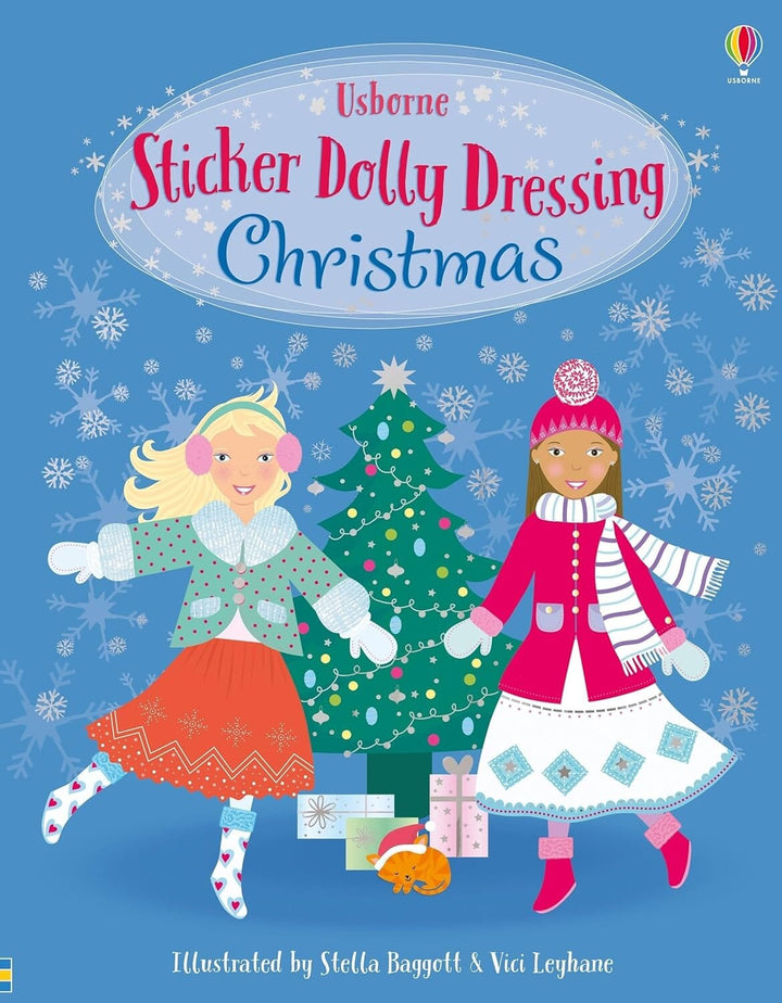 Sticker Dolly Dressing Christmas Book Harper Collins 