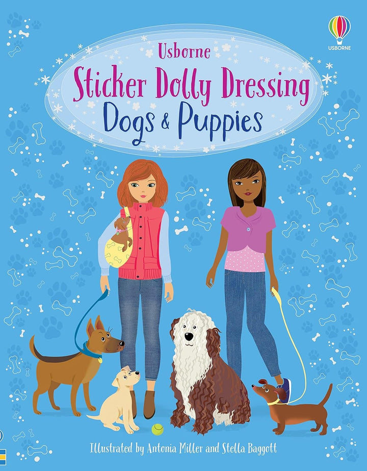 Sticker Dolly Dressing - Dogs and Puppies Book Harper Collins 