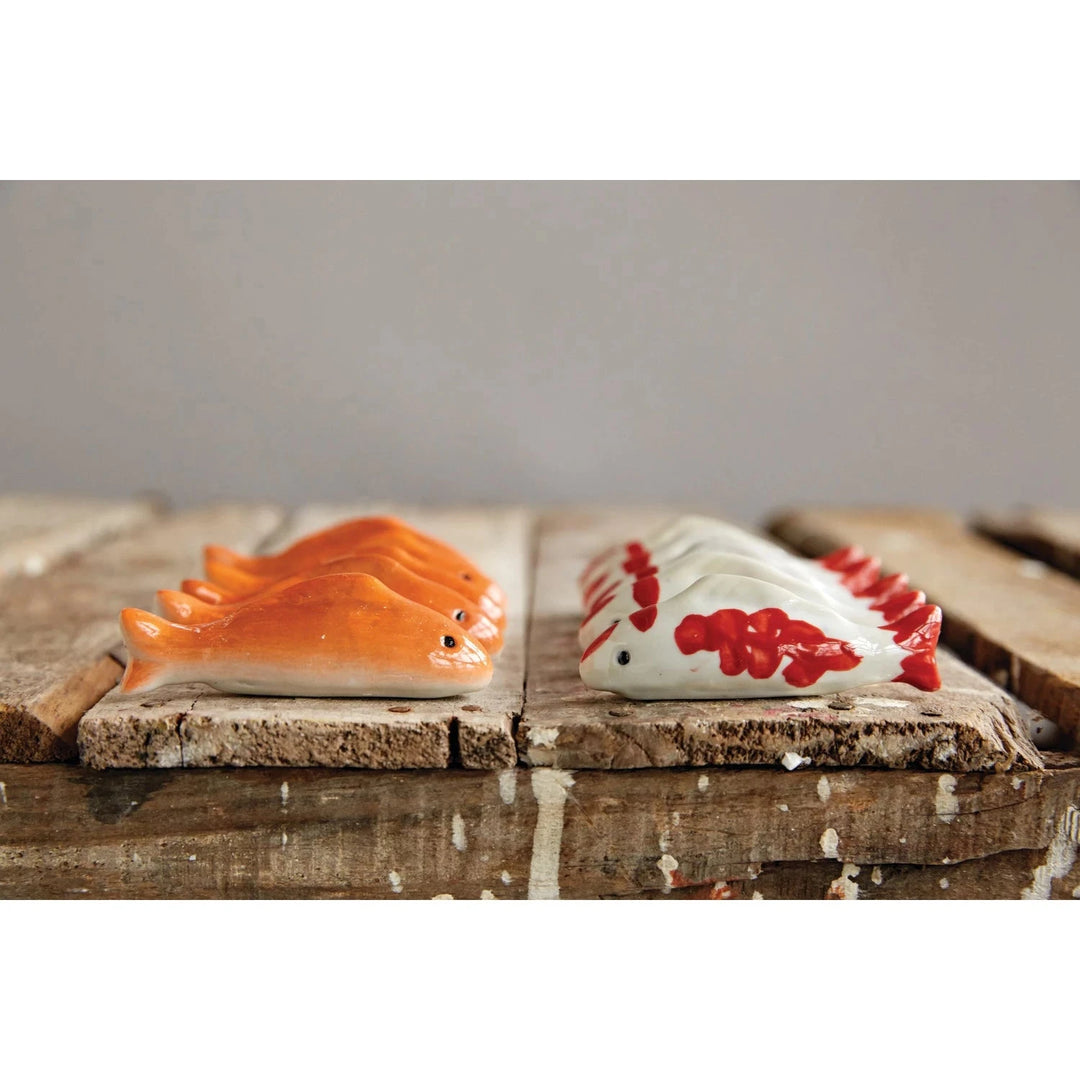 Stoneware Floating Fish Home Decor Creative Co-Op 