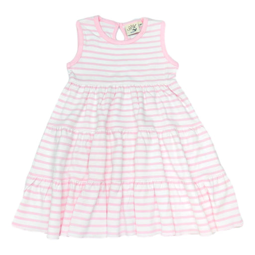 Stripe Swing Dress - Pink Girl Dress Luigi 