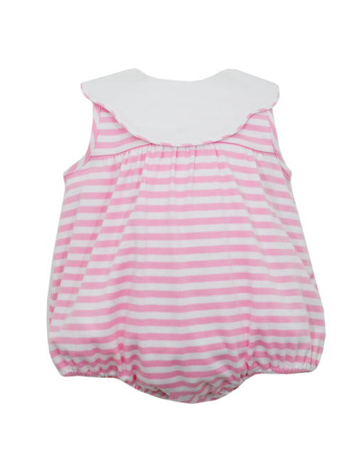 Striped Pink Knit Bubble Girl Bubble Claire and Charlie 