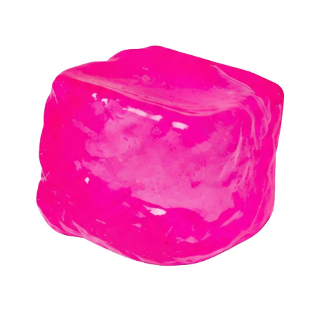 Sugah-Mals™ Ice Cube Sugar Squishy Stress Ball Activity Toy Showcase Pink 