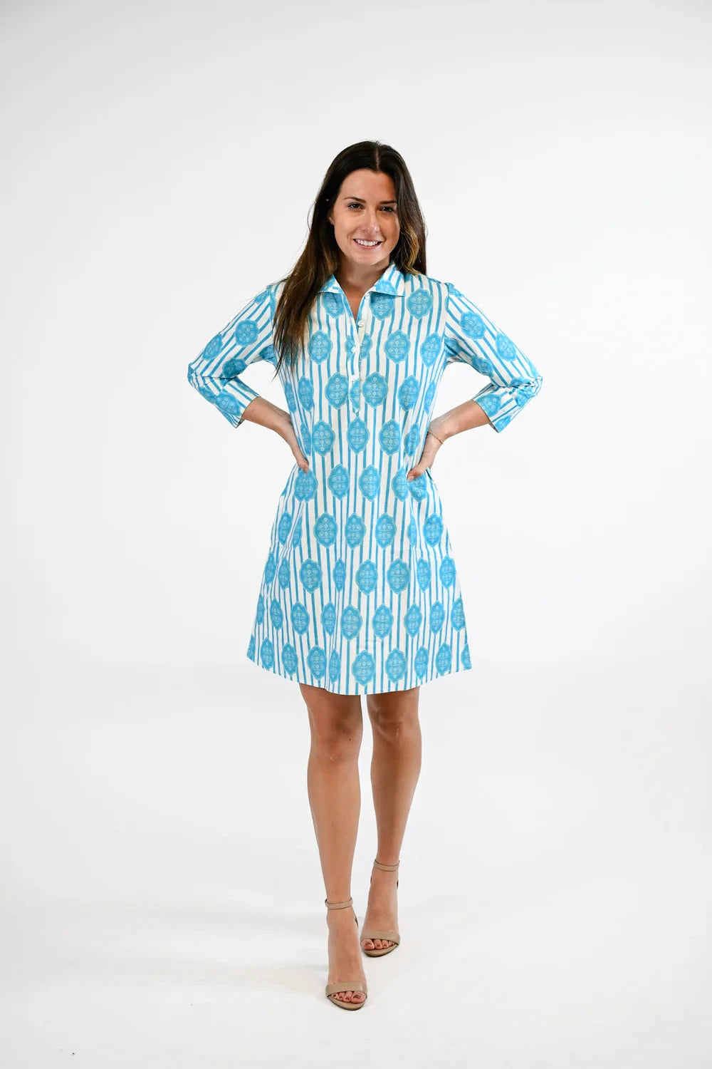 Sully Mandarin - Seabreeze Womens Dress Victoria Dunn 