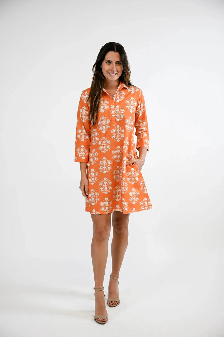 Sully Mandarin - Sunrise Petal Womens Dress Victoria Dunn 